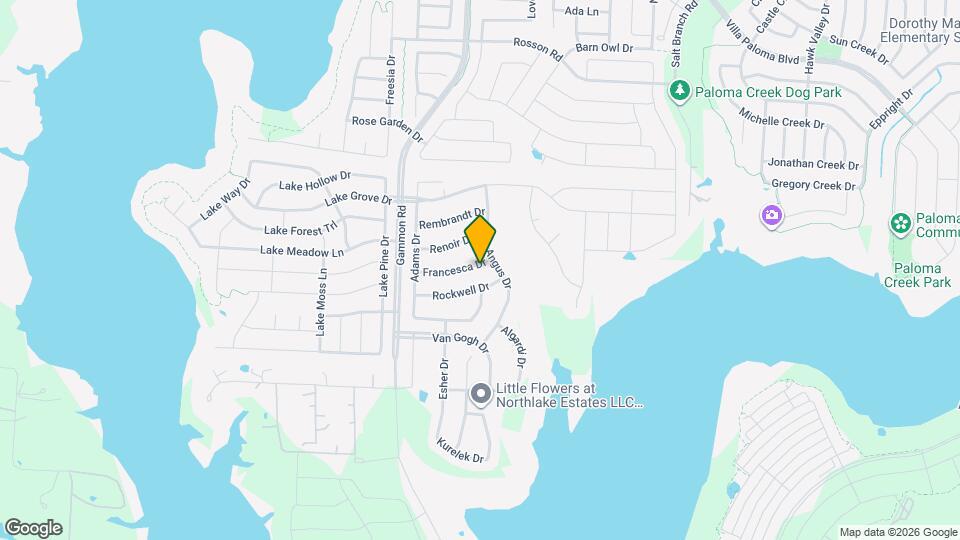 1356 Francesca Dr Map and Location Details