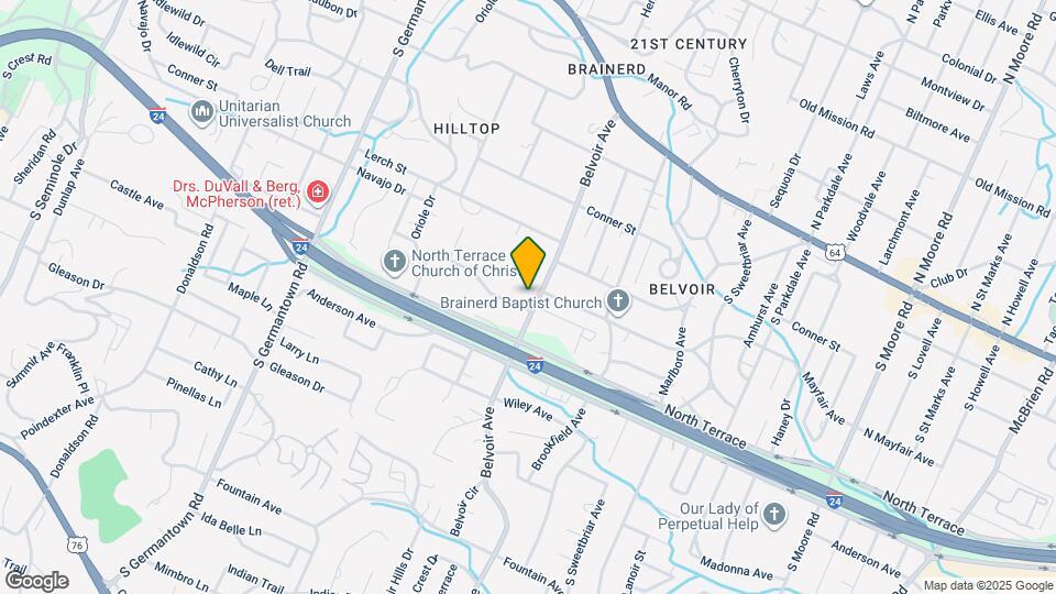 317 Belvoir Ave Map and Location Details