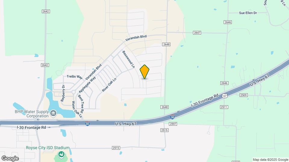 1001 Whispering Oak Dr Map and Location Details