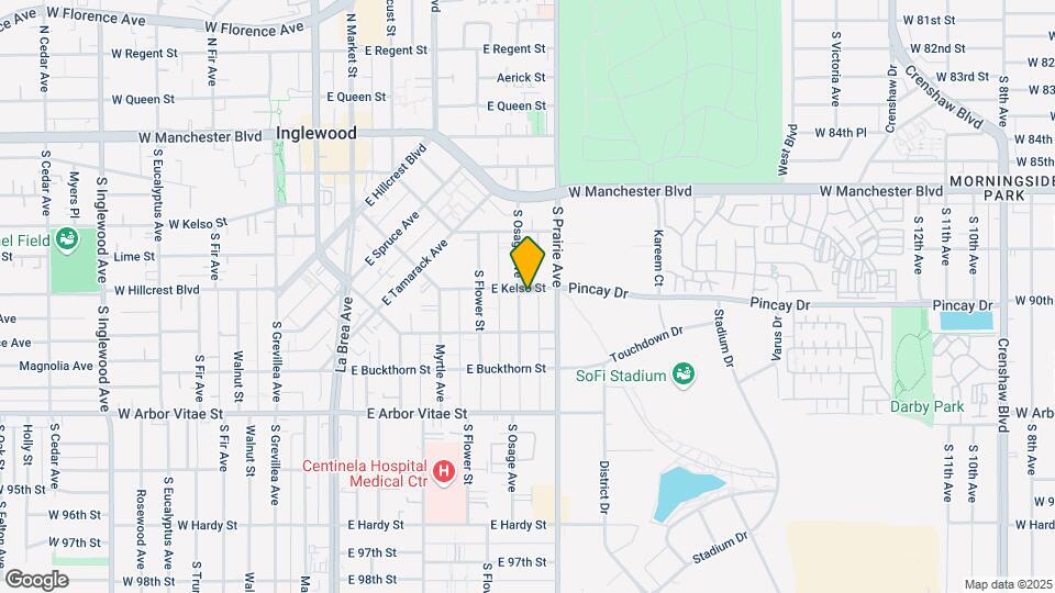 806 E Kelso St Mapa y Detalles de la Ubicación