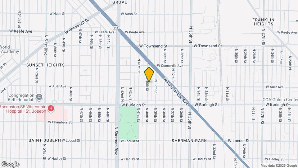 3210 N 40th St, Unit 3210 Mapa y Detalles de la Ubicación