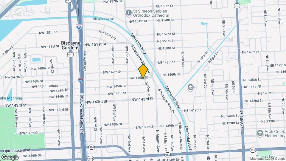 14530 Garden Dr Map and Location Details