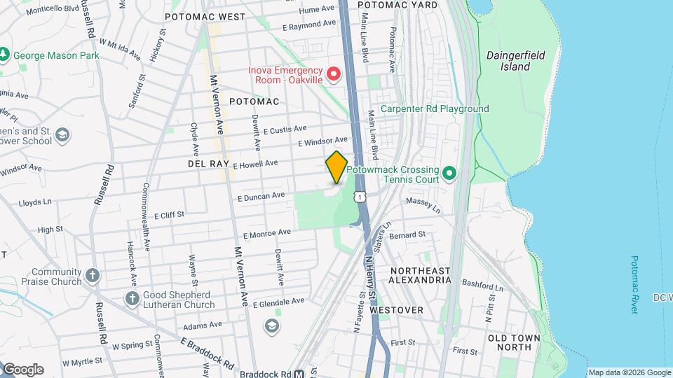 525 E Duncan Ave Mapa y Detalles de la Ubicación