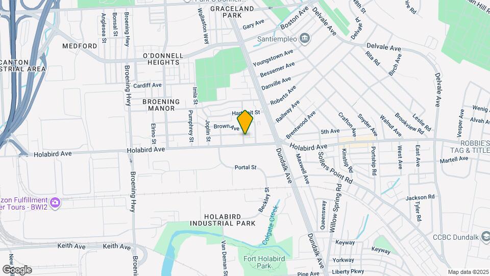 1725 Malvern St Map and Location Details