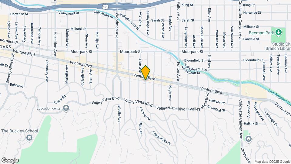 4191 3/4 Sunnyslope Ave Map and Location Details