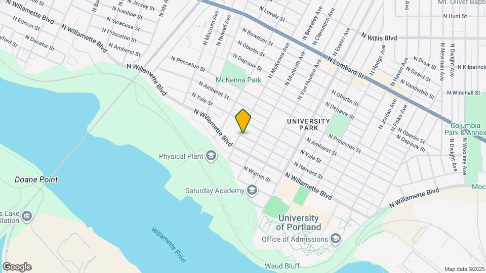 5878 N Harvard St Map and Location Details