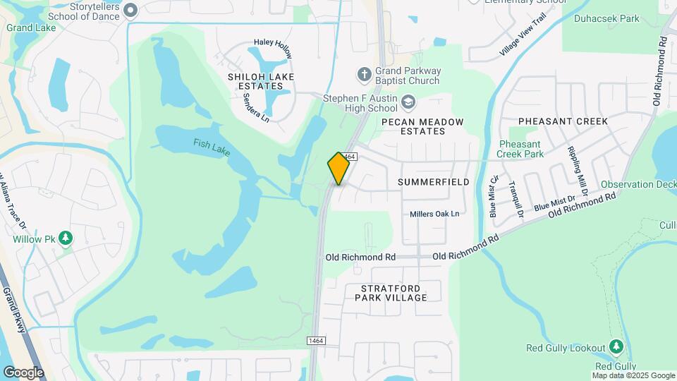 17110 Fairway Glen Ct Map and Location Details