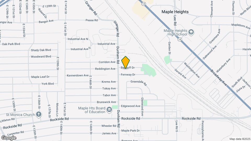 15312 Benhoff Dr Map and Location Details