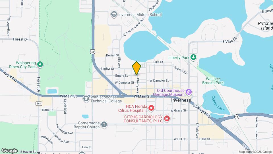 701 Emery St Map and Location Details