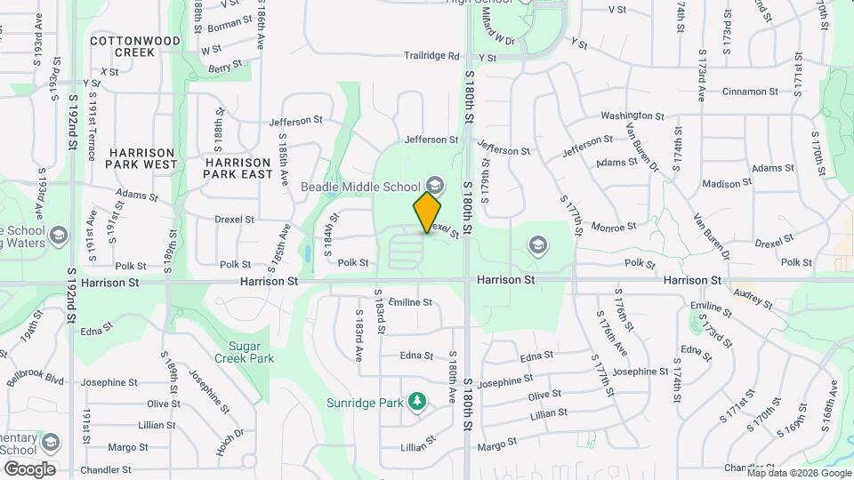 6759 S 181st Ct Map and Location Details