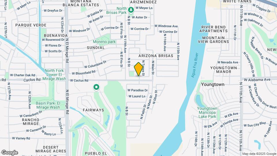 11813 W Wethersfield Rd Map and Location Details