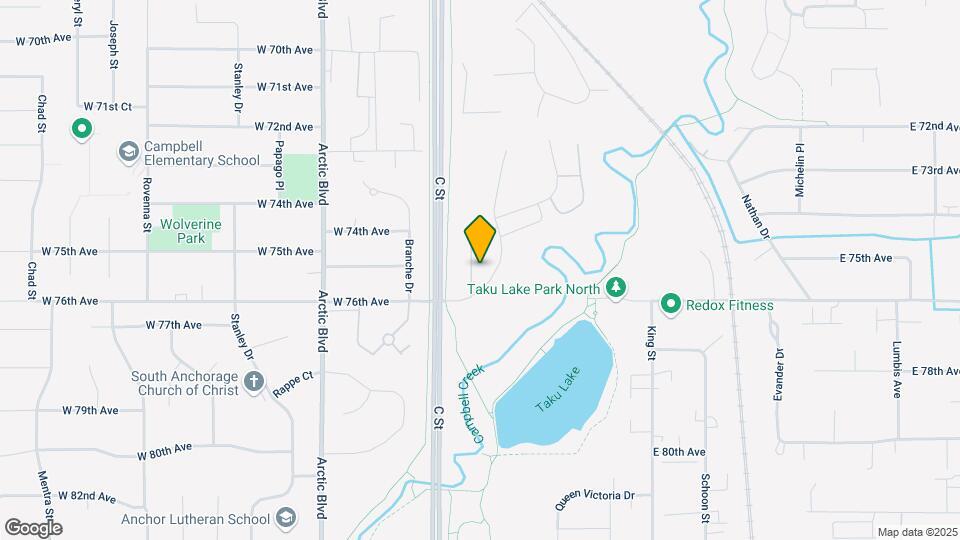 7518 Foxridge Way Map and Location Details
