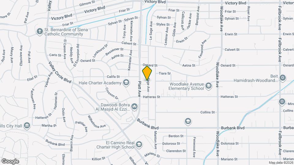 23635 Marylee St Map and Location Details