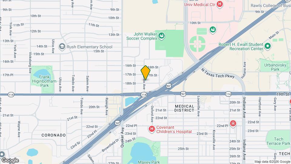 4124 18th St Map and Location Details