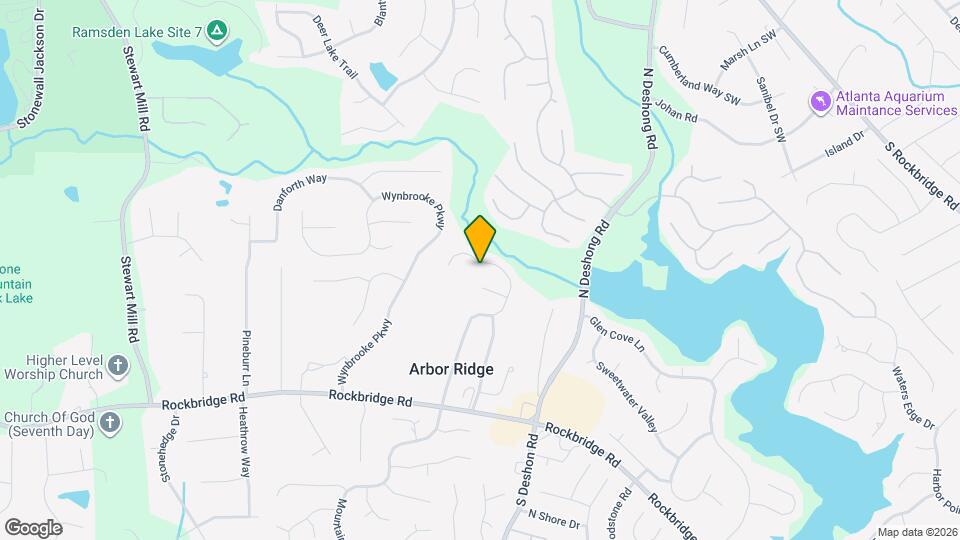 553 Arbor Ridge Dr Mapa y Detalles de la Ubicación