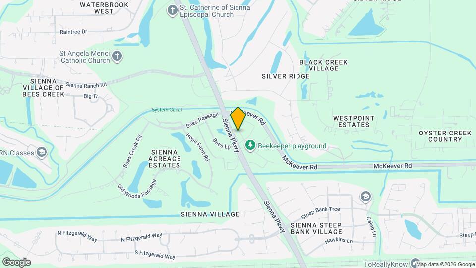 4219 Colony Ln Map and Location Details