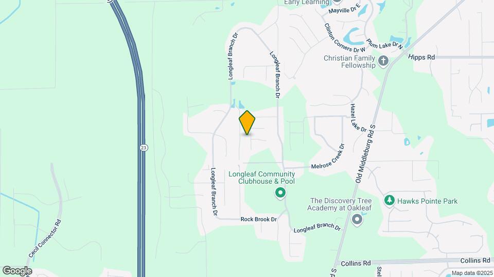 7250 Claremont Creek Dr Map and Location Details
