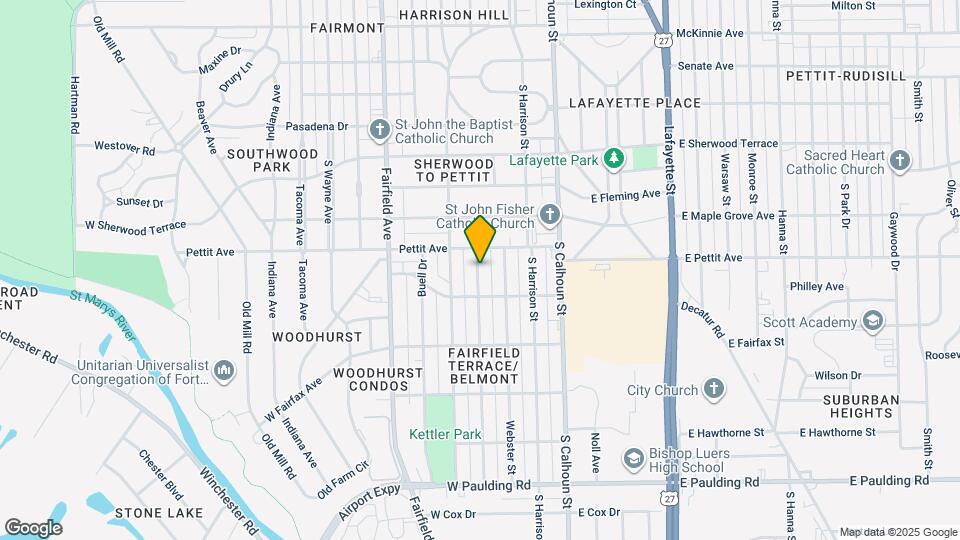 4915 McClellan St Map and Location Details