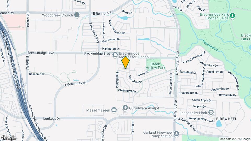 3913 Dunwich Dr Map and Location Details