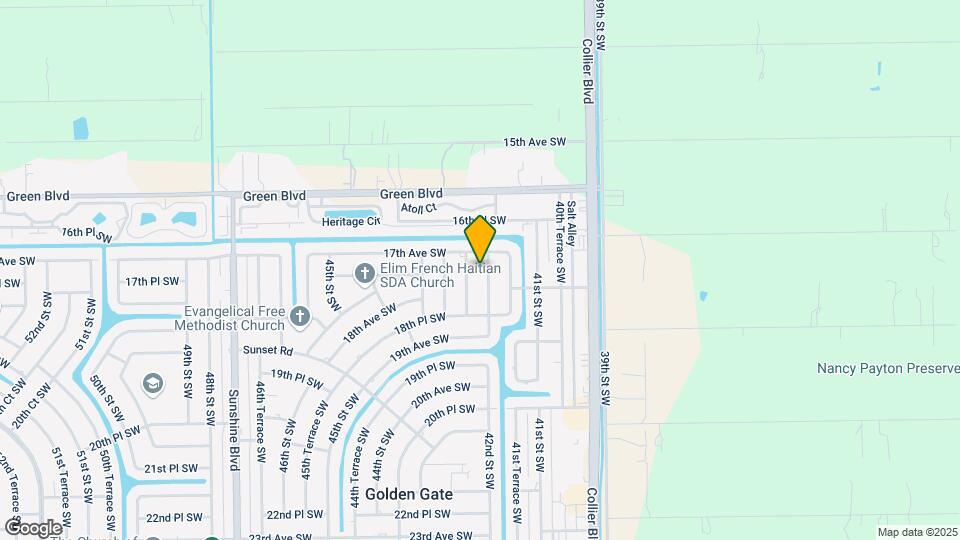 1737 42nd St SW Map and Location Details