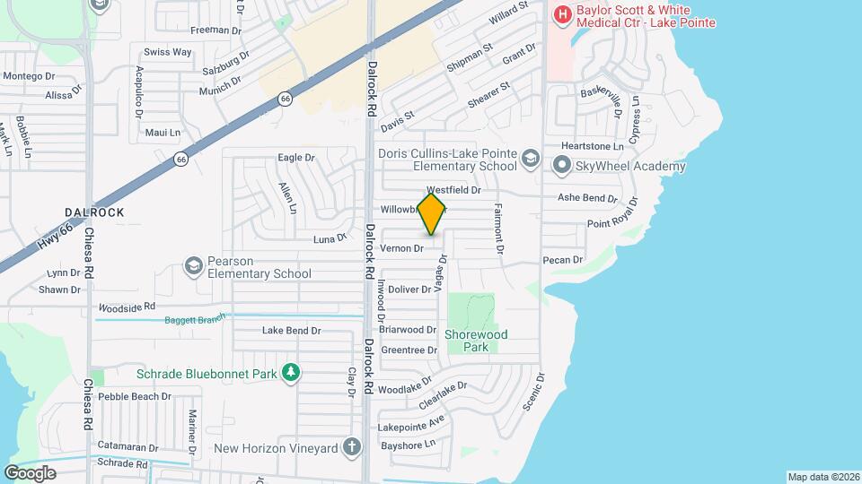 8917 Vernon Dr Map and Location Details