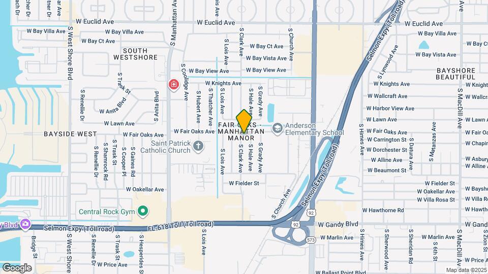 4504 S Clark Ave Map and Location Details