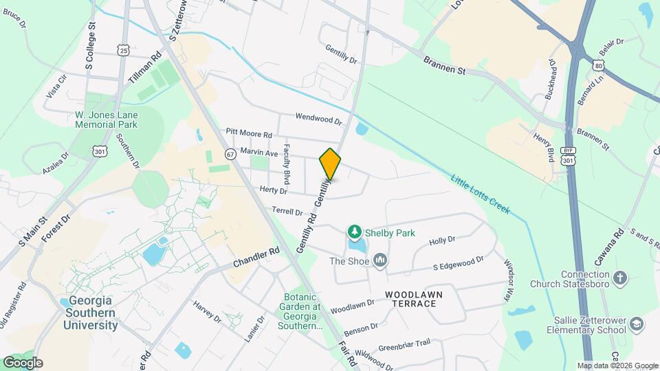 809 Gentilly Rd Map and Location Details