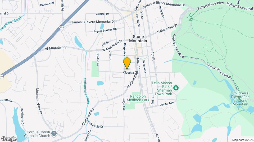 3742 Rockbridge Rd SW Map and Location Details