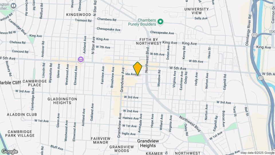 1349 Ida Ave Mapa y Detalles de la Ubicación