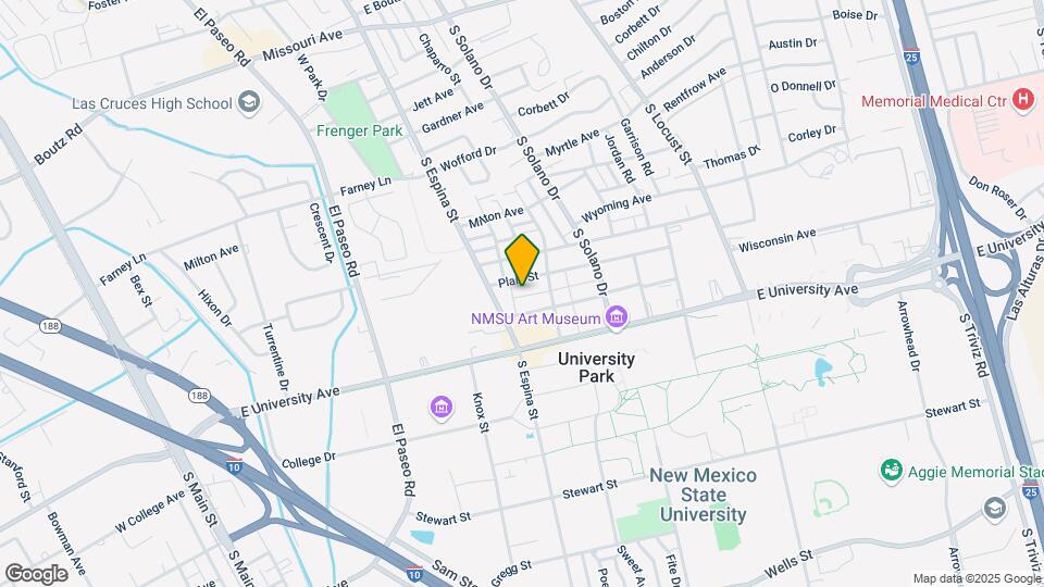 Pacesetter Apartments Map and Location Details
