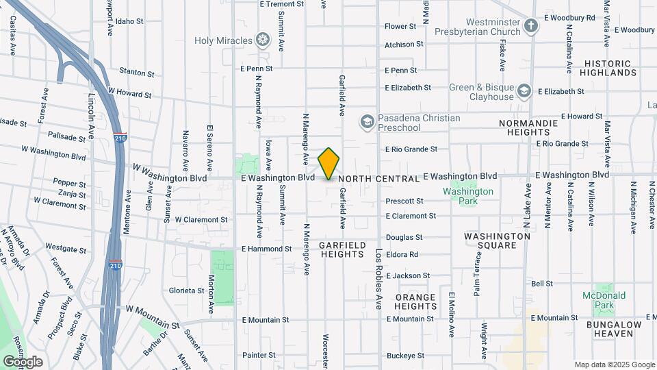 278 E Washington Blvd Map and Location Details