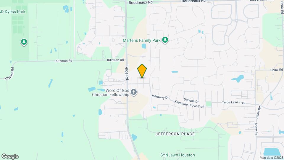 18111 Hillock Glen Ln Map and Location Details