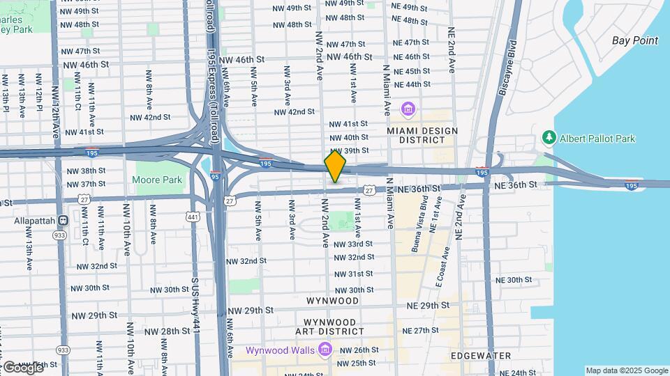 173 NW 36th St-Unit -1 Mapa y Detalles de la Ubicación