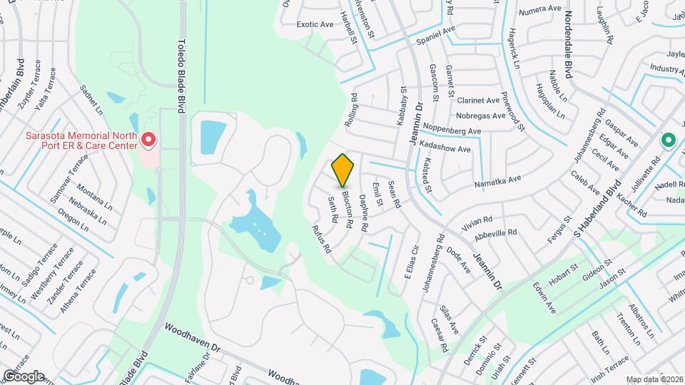 3011 Blocton Rd Map and Location Details