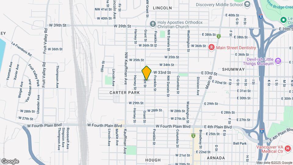 3109 Grant St Map and Location Details