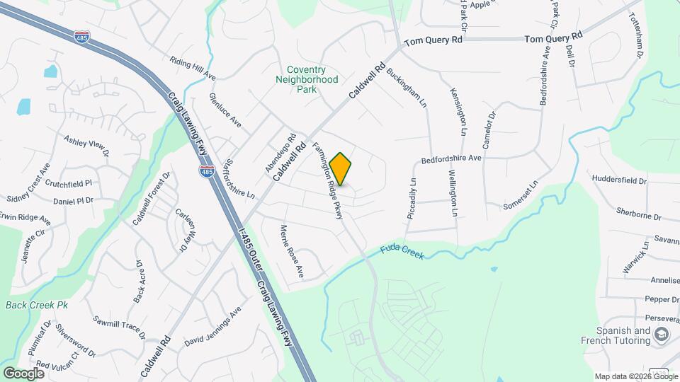 4903 Sunburst Ln Map and Location Details