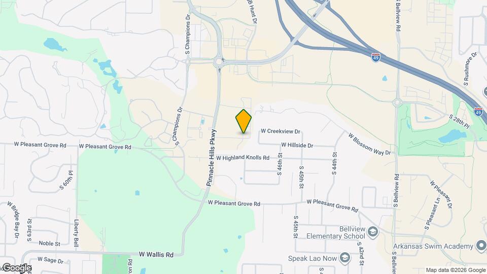 4625 S 47th St Map and Location Details