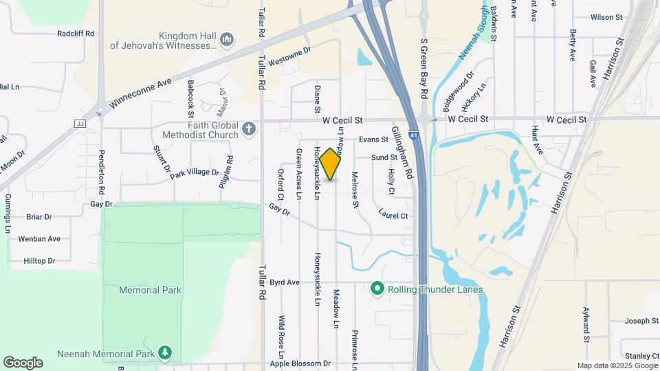 1067 Meadow Ln Map and Location Details