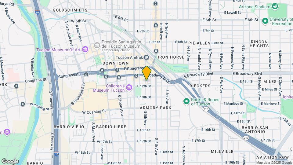 133 S 5th Ave Map and Location Details