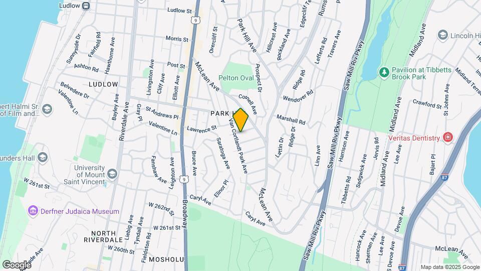 502 Van Cortlandt Pk Ave Map and Location Details