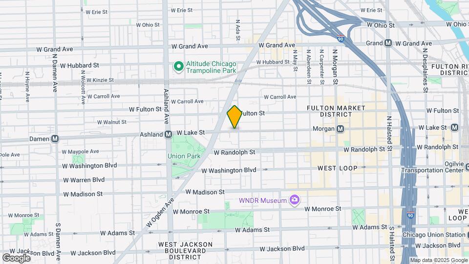 1355 W Lake St Mapa y Detalles de la Ubicación