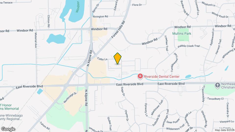 1874 Bright View Dr Map and Location Details