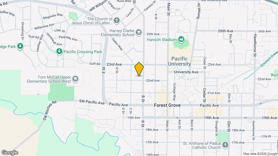 1721 22nd Ave, Unit 1721 22nd Ave Unit #B Map and Location Details