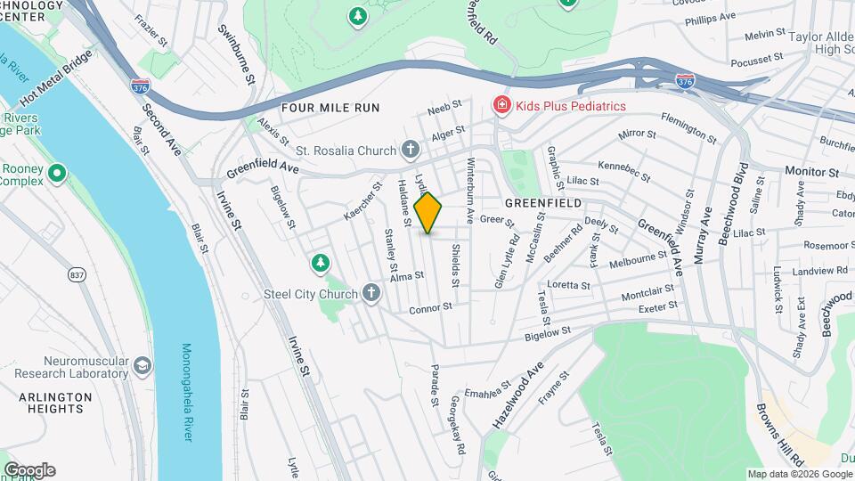 4216 Lydia St Mapa y Detalles de la Ubicación