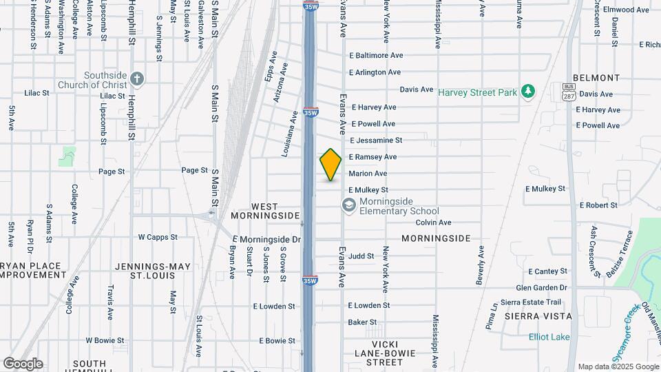 817 E Mulkey St Map and Location Details