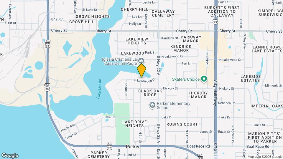 4837 S Lakewood Dr Map and Location Details