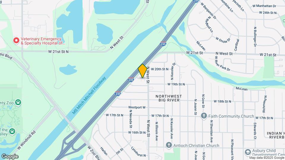 4015 N Westlawn St Map and Location Details