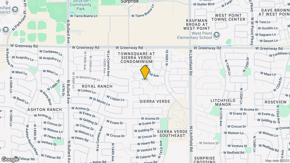 14141 W Country Gables Dr Map and Location Details