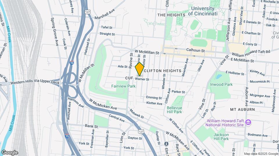 322 Warner St Map and Location Details