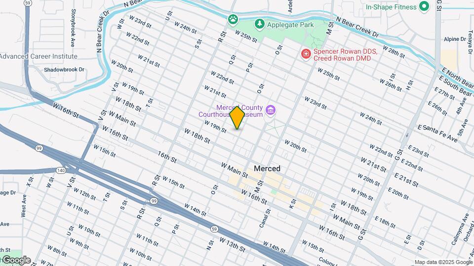 807 W 19th St Map and Location Details